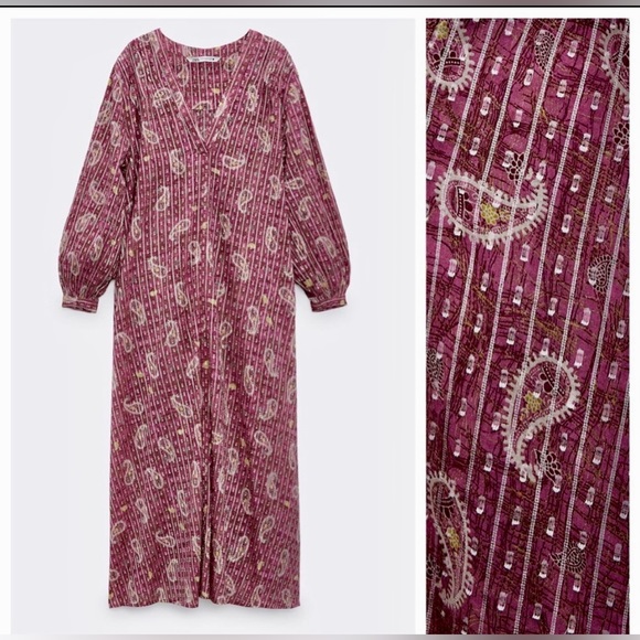 PAISLEY PRINT DRESS
PINK - REF. 5598/058 - Picture 8 of 16